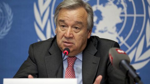 Генсек ООН отреагировал на обмен на Донбассе
