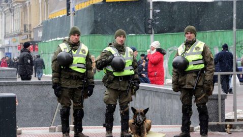 МВД усилило меры безопасности в центре Киева
