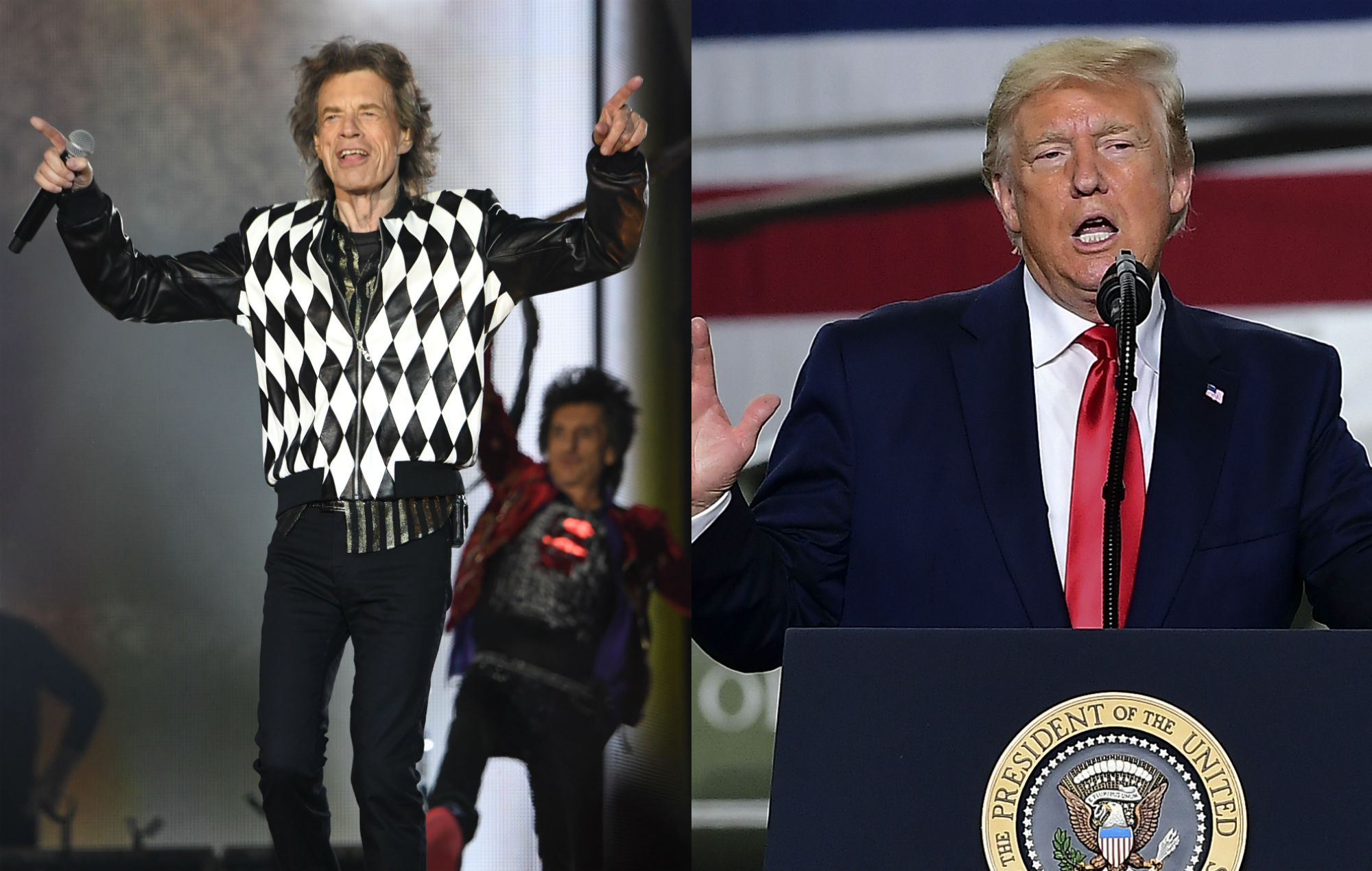 Rolling Stones пригрозили Трампу судом за использование их песен на выборах