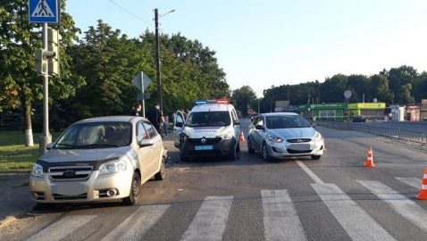 На Харьковщине копы попали в двойное ДТП, догоняя пьяного водителя