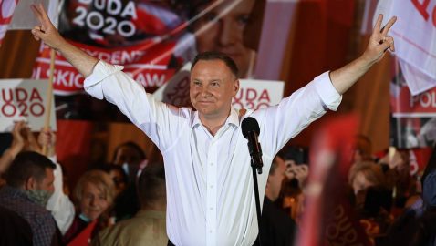 Дуда победил на президентских выборах в Польше