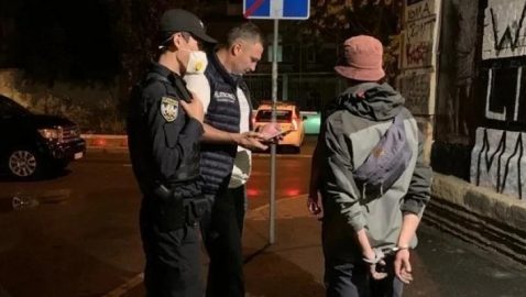 Кличко поймал двух граффитчиков во время ночного рейда