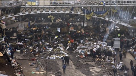 В рекламе Трампа использовали фото с Майдана в качестве примера хаоса