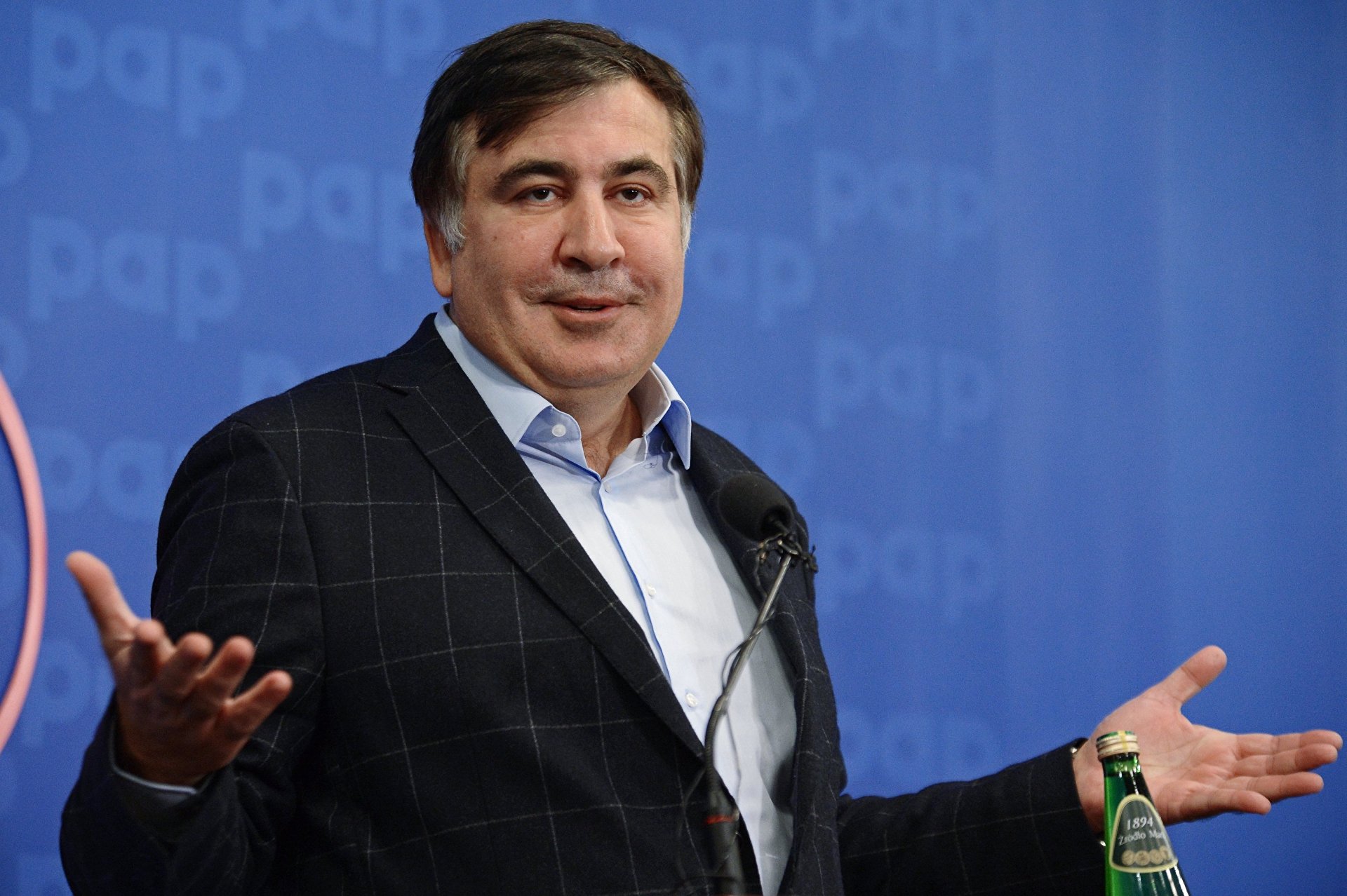 В Грузии высмеяли Саакашвили за намерение прибыть под защитой матери