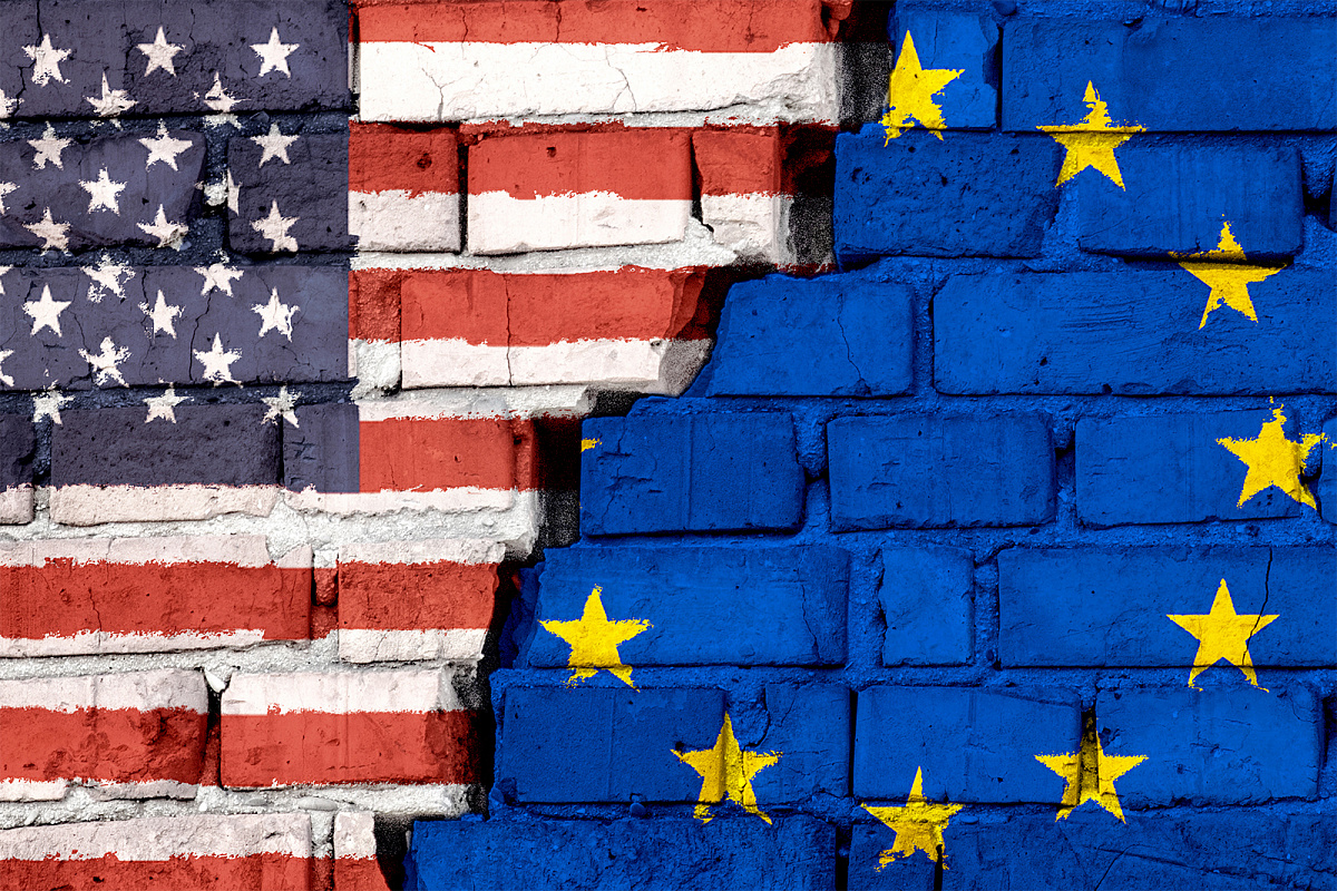 ЕС потребовал от США отменить пошлины на европейские товары и пригрозил санкциями