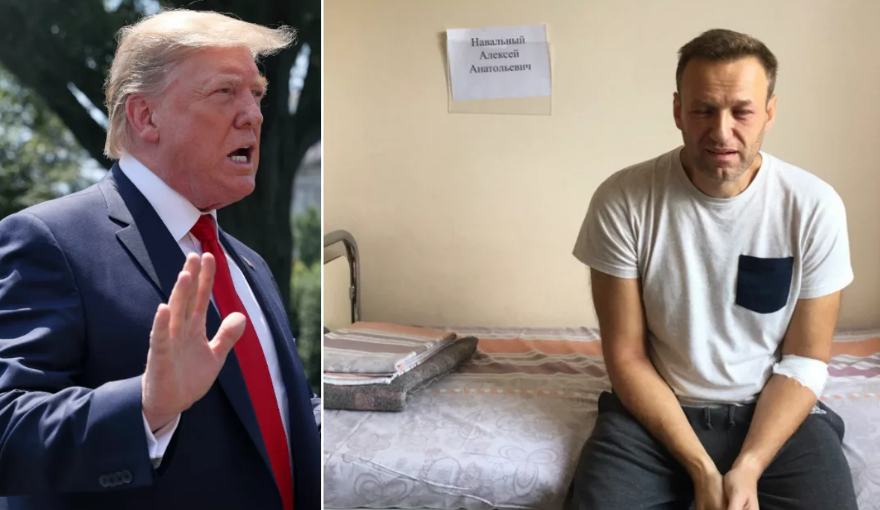 Трамп отреагировал на отравление Навального