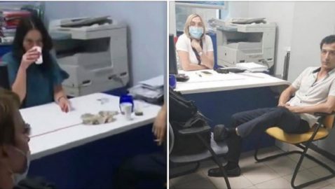 Захват банка в Киеве: гендиректор сообщила, что начальница отделения вывела сотрудников и сделала копию паспорта террориста