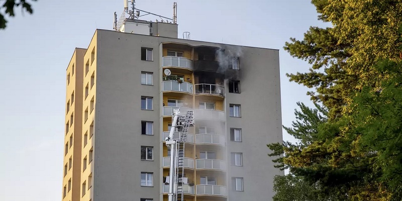 В Чехии загорелся многоквартирный дом: погибли 11 человек