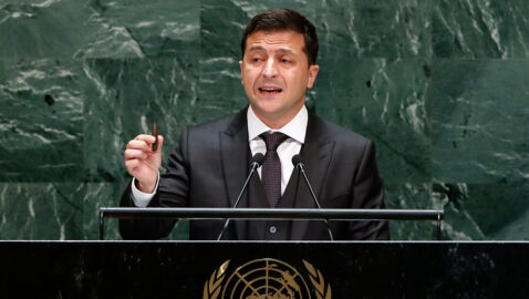 Посол Украины: Зеленский выступит в ООН в формате видеообращения