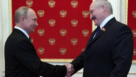 Песков объяснил, почему Путин не поздравил Лукашенко с инаугурацией