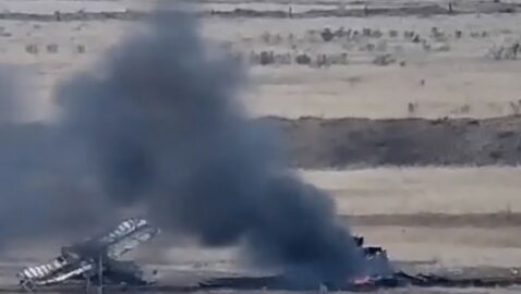 Армения заявила об уничтожении двух азербайджанских вертолетов