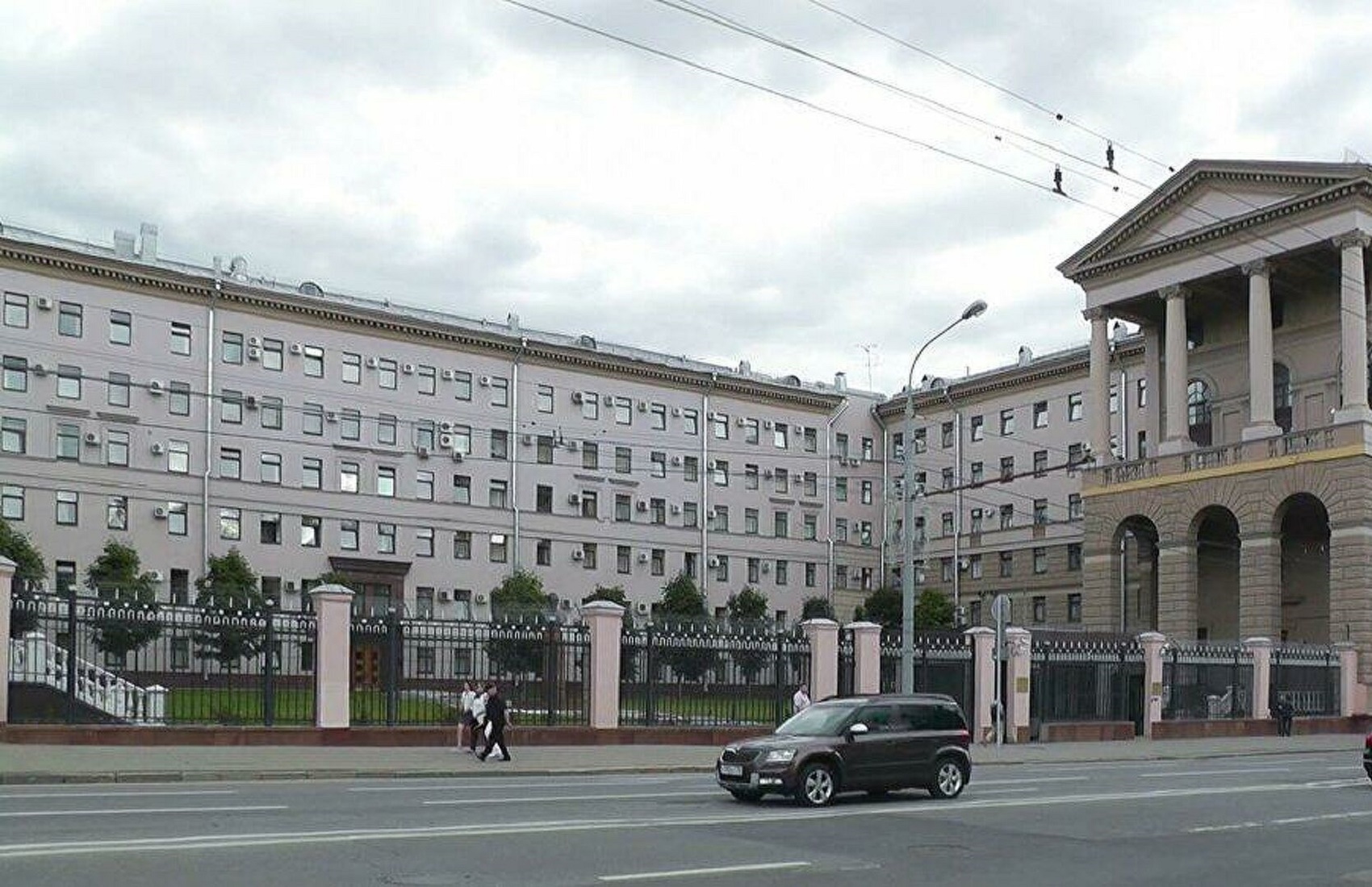 ГУ МВД России по г Москве здание
