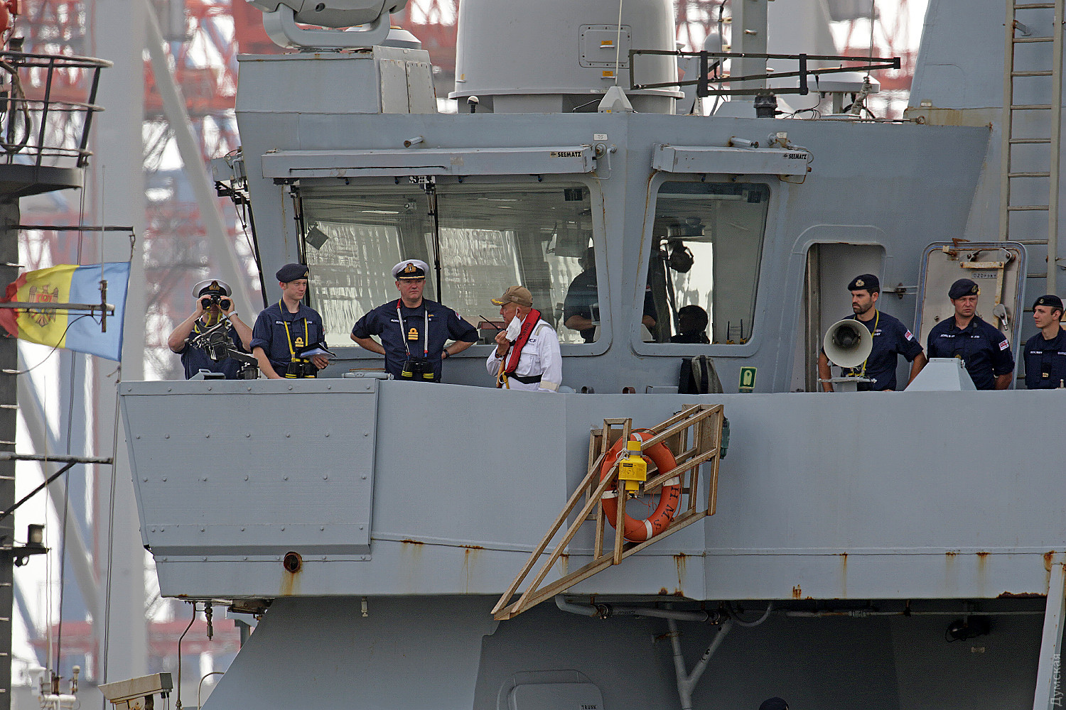 В порт Одессы зашёл британский ракетоносный эсминец - 3 - изображение