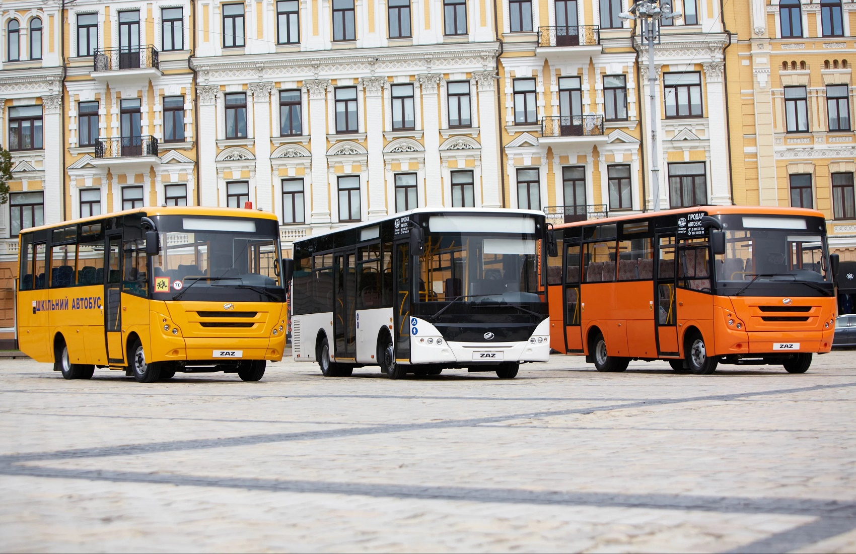 ЗАЗ підготував автобуси для експорту в Європу