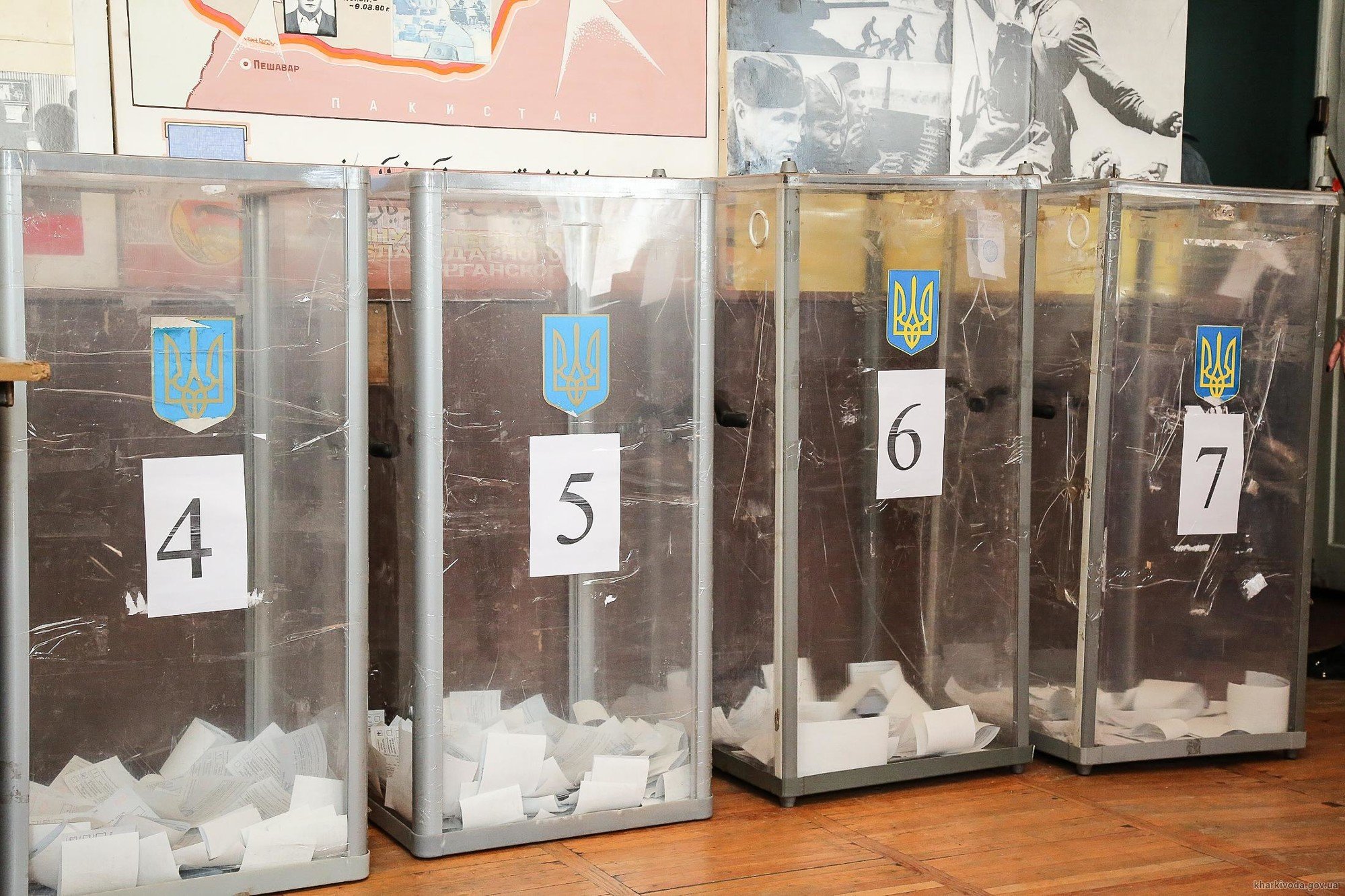 Появились данные по голосованию в Харькове к 17:00