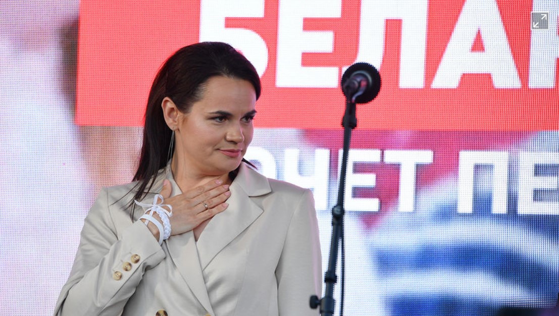 Тихановская выступила за участие России в переговорах по Беларуси