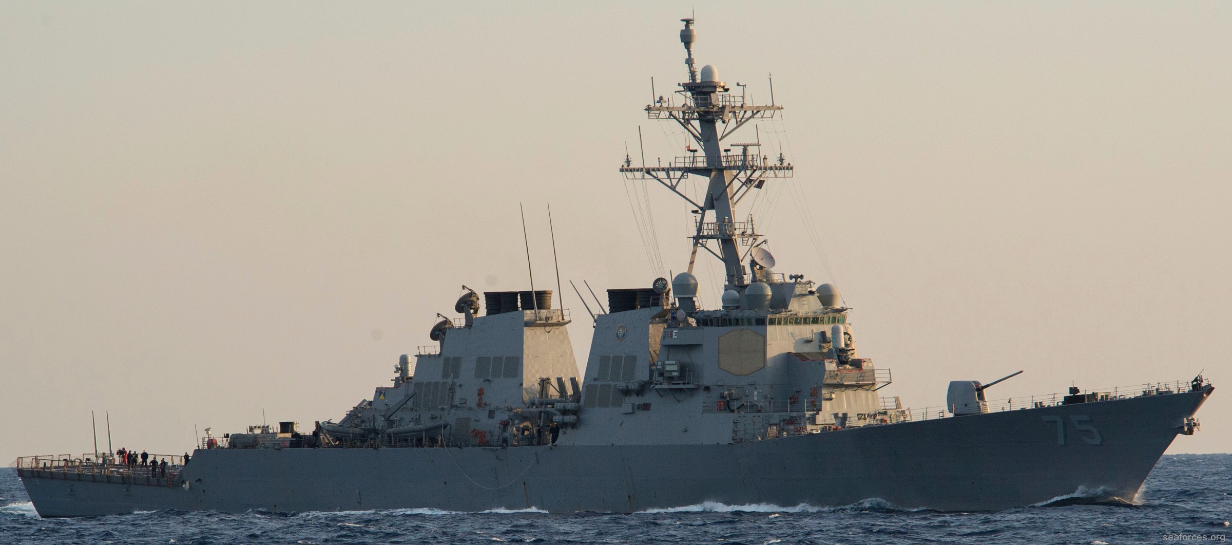 Американский эсминец отправился патрулировать Чёрное море