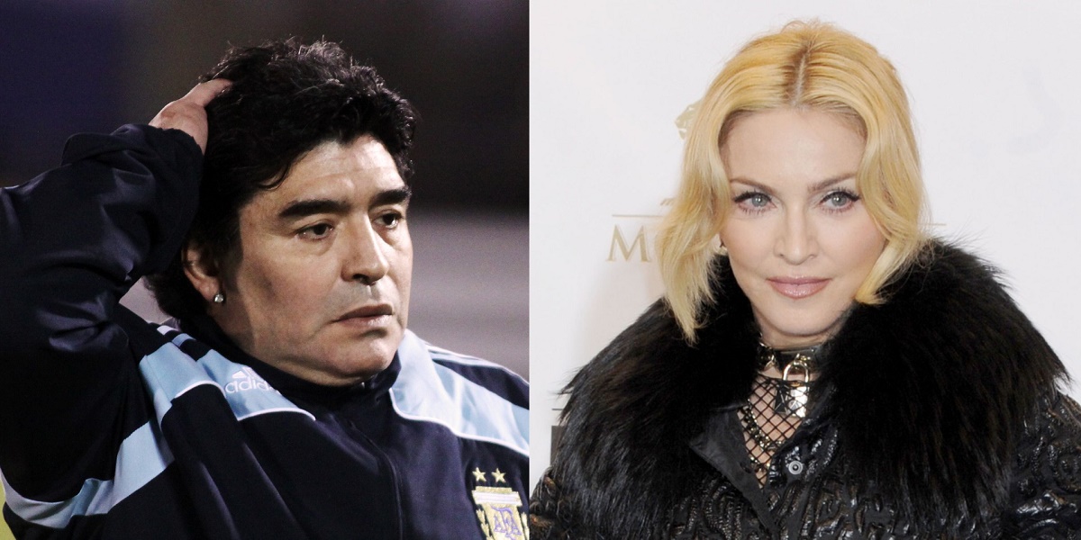В соцсетях после смерти Марадоны люди прощались с Мадонной