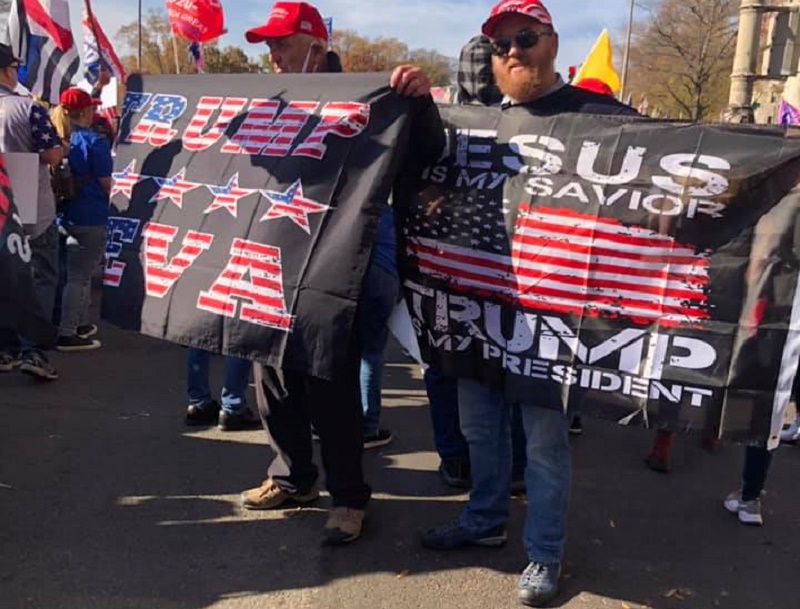 протест сторонников Трампа
