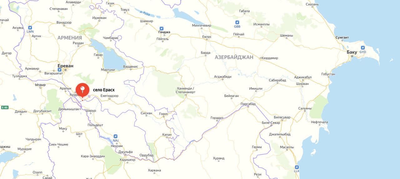 в Армении сбили вертолёт РФ
