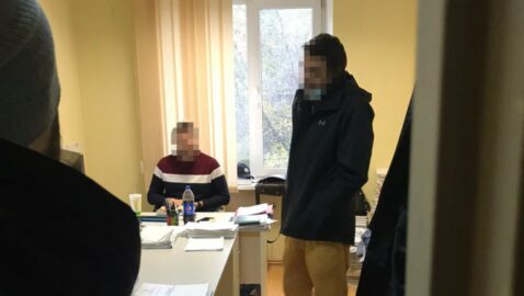 В Киеве американец «минировал» здание ГБР