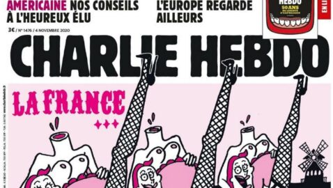 Charlie Hebdo посмеялся над обезглавливанием французов
