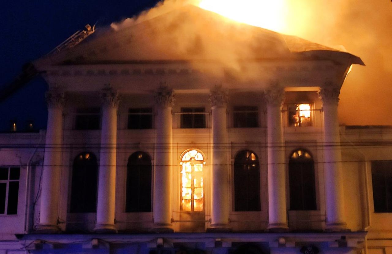 Пожежа в Полтаві