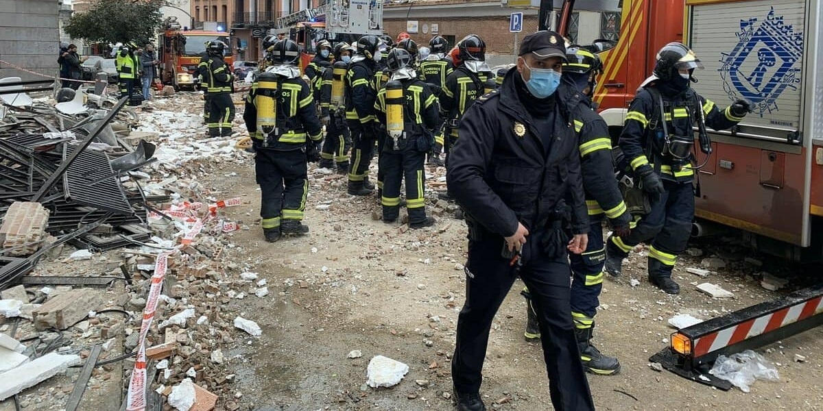 Взрыв в Мадриде