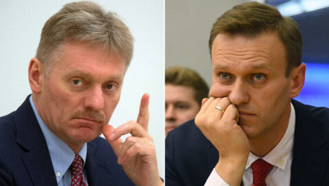 Пєсков про Навального: Його в Німеччині затримали? Я не в курсі