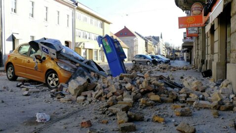 Украина предоставит гумпомощь Хорватии из-за землетрясений