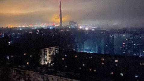 На Запорожской ТЭС крупная авария, город остался без света и воды (видео)