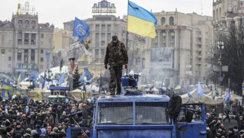 В годовщину Майдана Россия обвинила Украину в «войне, расколе общества и разгуле неонацизма»