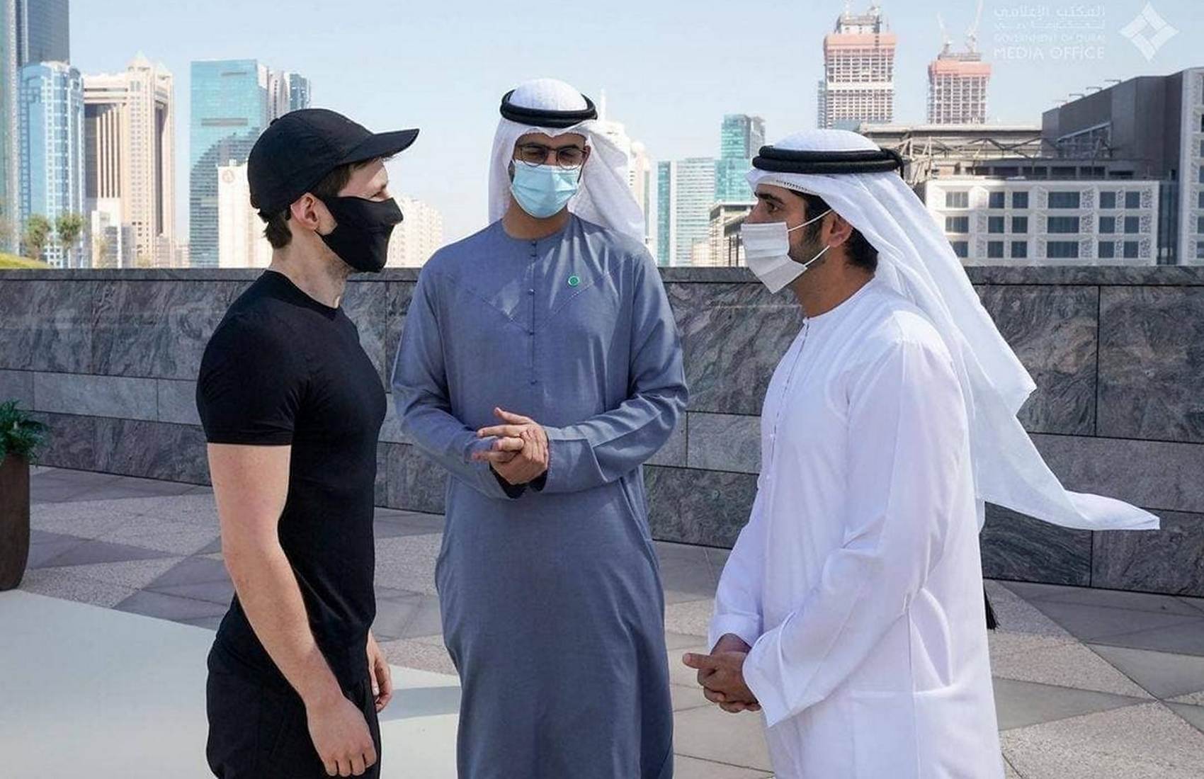Павел Дуров встретился с наследным принцем Дубая