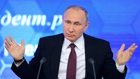 Путин заявил, что Россию пытаются заставить платить за геополитический проект Запада в Украине