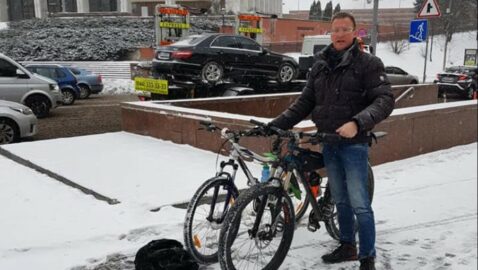 В центре Киева у дипломата из Нидерландов украли велосипед