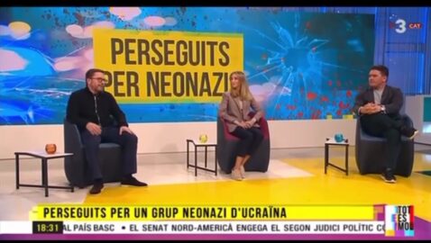 Анатолий и Ольга Шарий на испанском телеканале рассказали о связи неонацистов с украинской властью