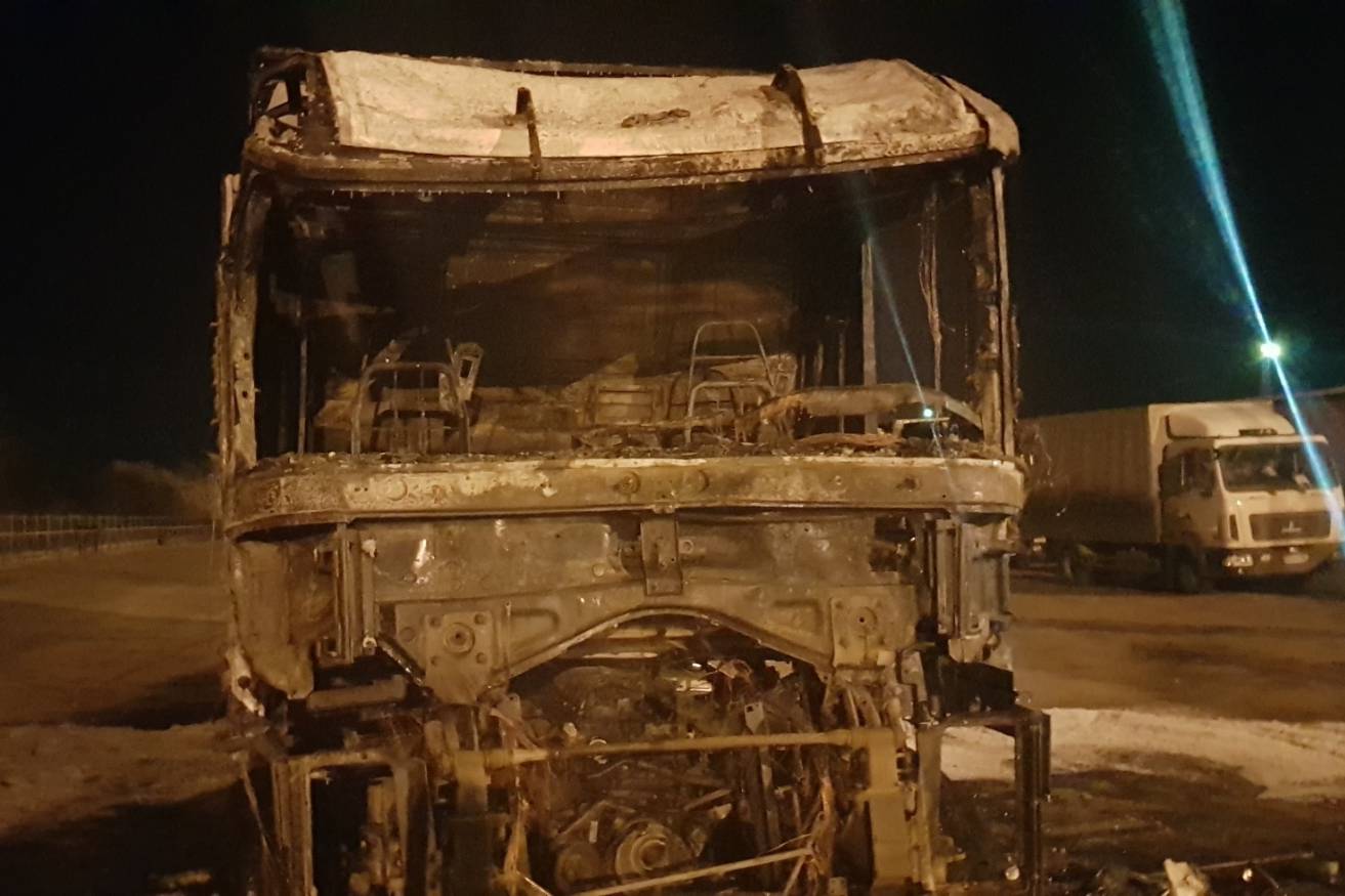 Стала известна причина взрыва грузовика на границе РФ и Украины - 3 - изображение