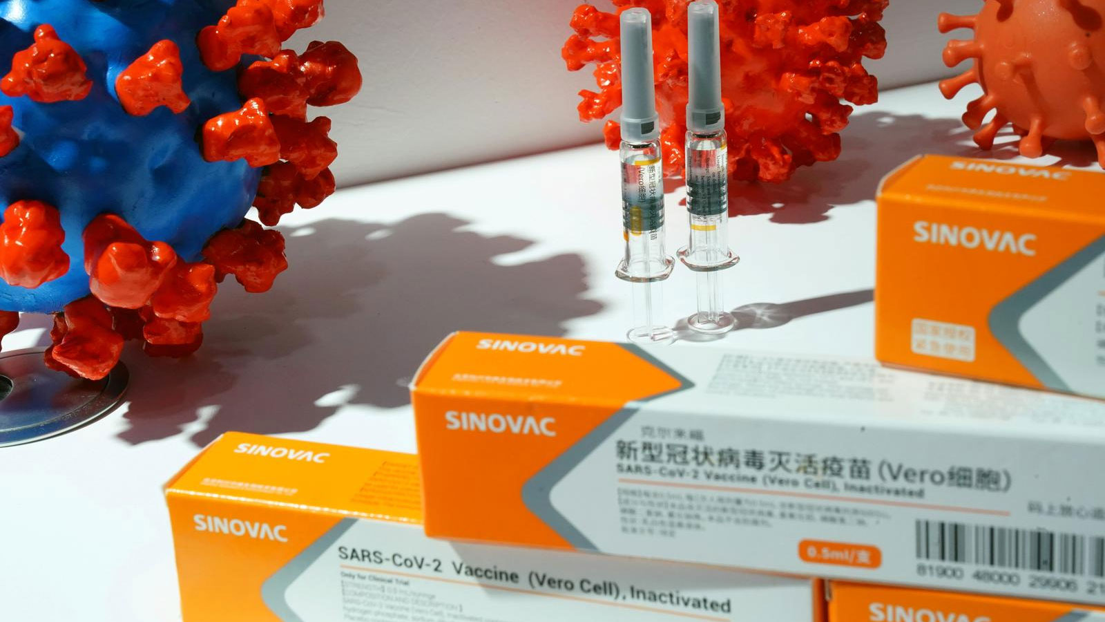 Китай отправил в Украину первую партию вакцины Sinovac Biotech