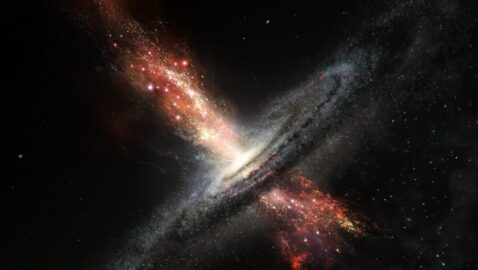 Астрономы обнаружили блуждающую черную дыру