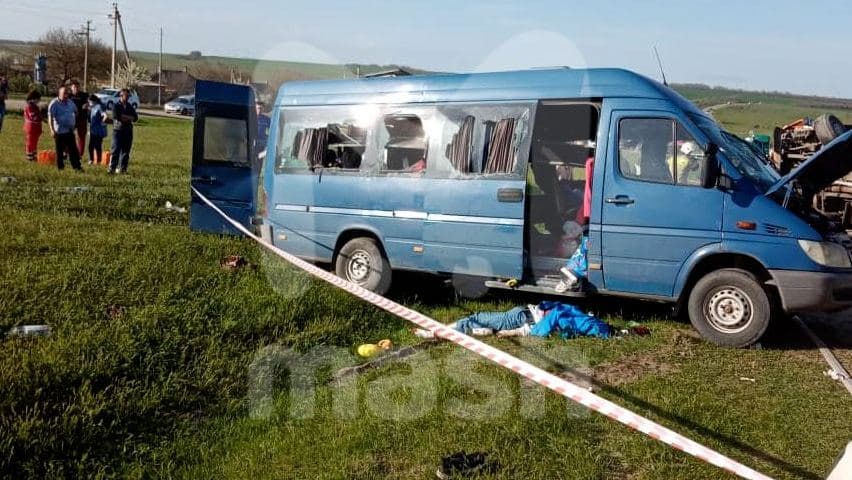 Пятеро детей погибли при столкновении автобуса с грузовиком на Ставрополье: видео, фото, подробности - 2 - изображение