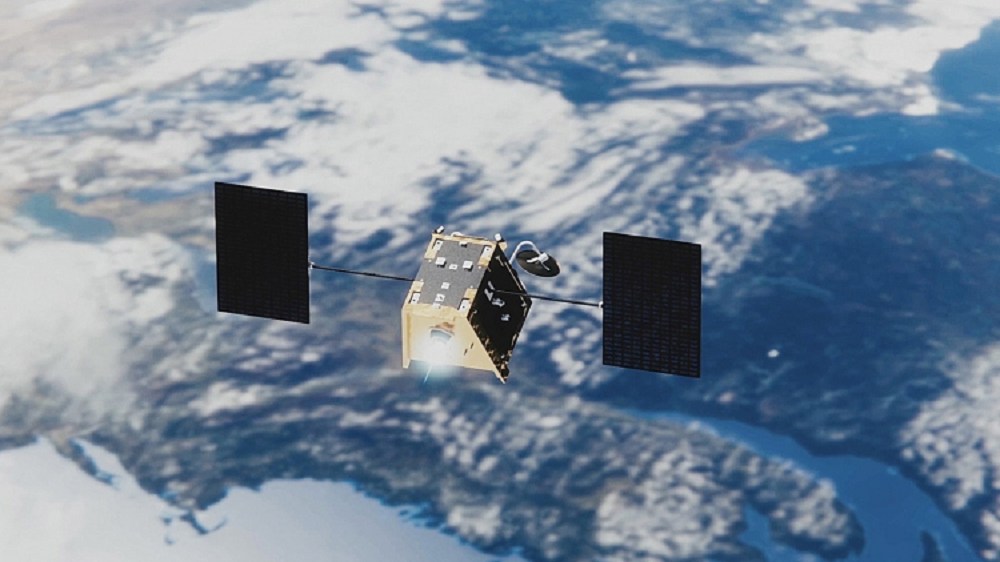  Спутник OneWeb на орбите Земли