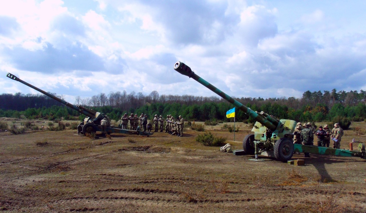 Украина отрицает обвинения в обстреле окраин Горловки из крупнокалиберной артиллерии