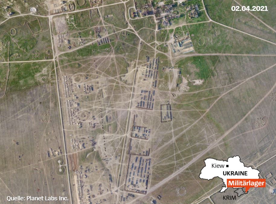 Россия в Крыму построила новый военный лагерь – Spiegel - 4 - изображение