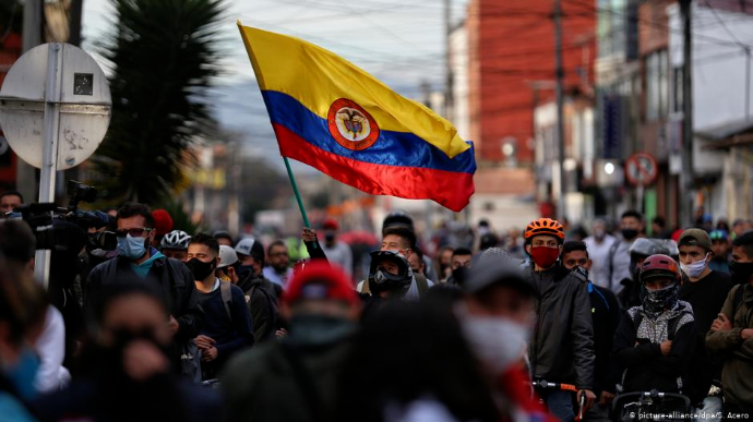 В Колумбии в ходе протестов убиты 24 человека