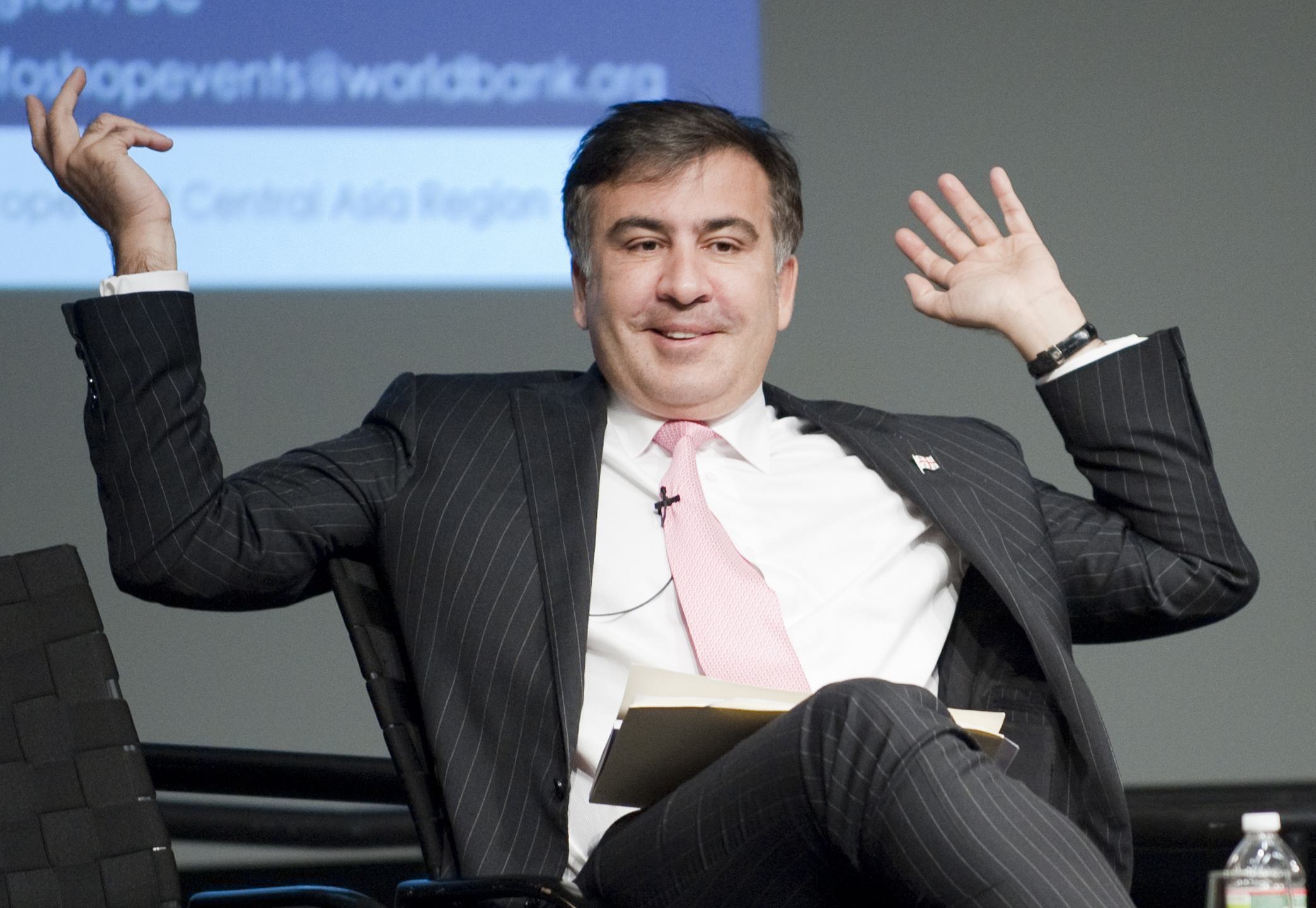 Саакашвили заявил, что Беларусь войдёт в состав России