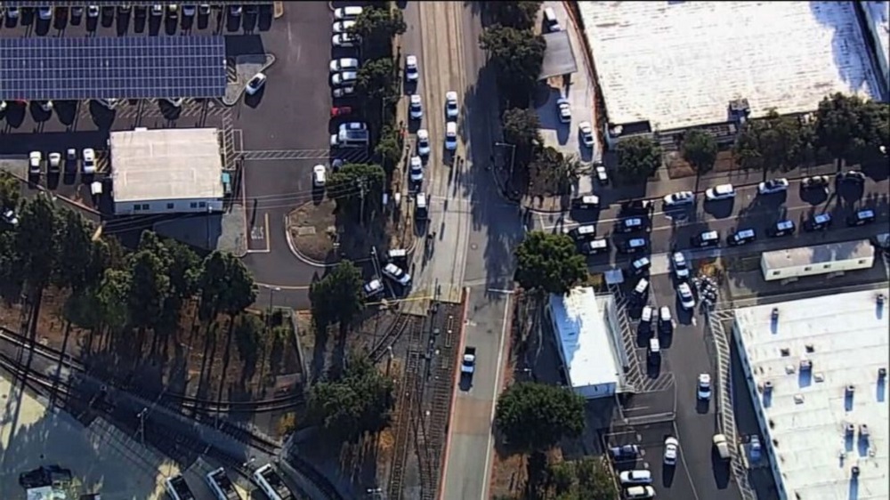 В Калифорнии произошла стрельба на ж/д станции