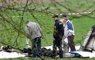 В Чехии упал самолет, есть погибший (фото)