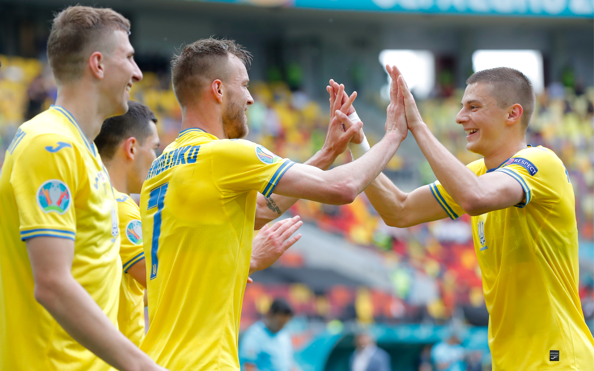 Сборная Украины вышла в плей-офф Евро-2020