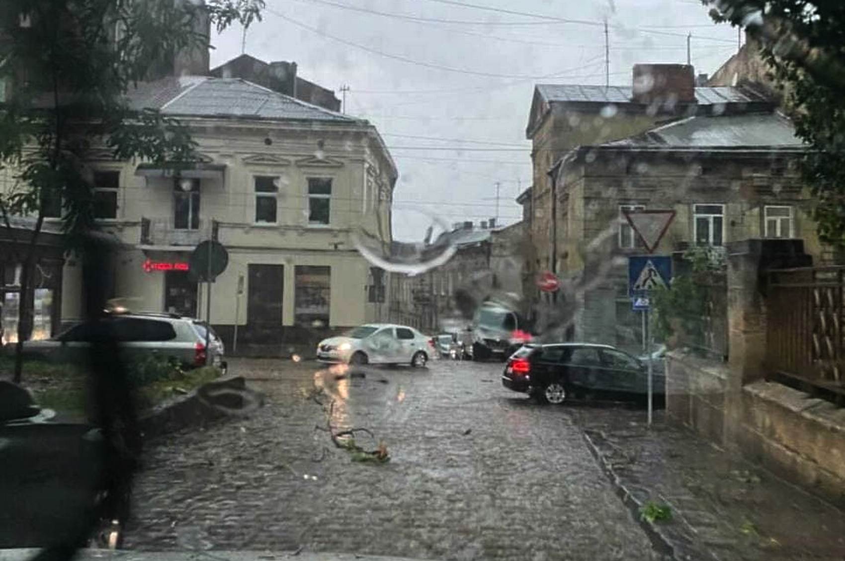 Львов накрыл ливень и ураган: в Сети появились фото и видео