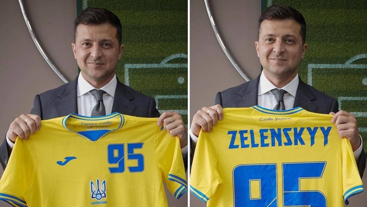 У Зеленского оценили решение УЕФА по «Героям слава!» на футболках сборной
